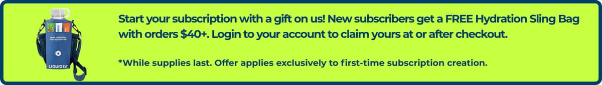 Subscribe and save promo