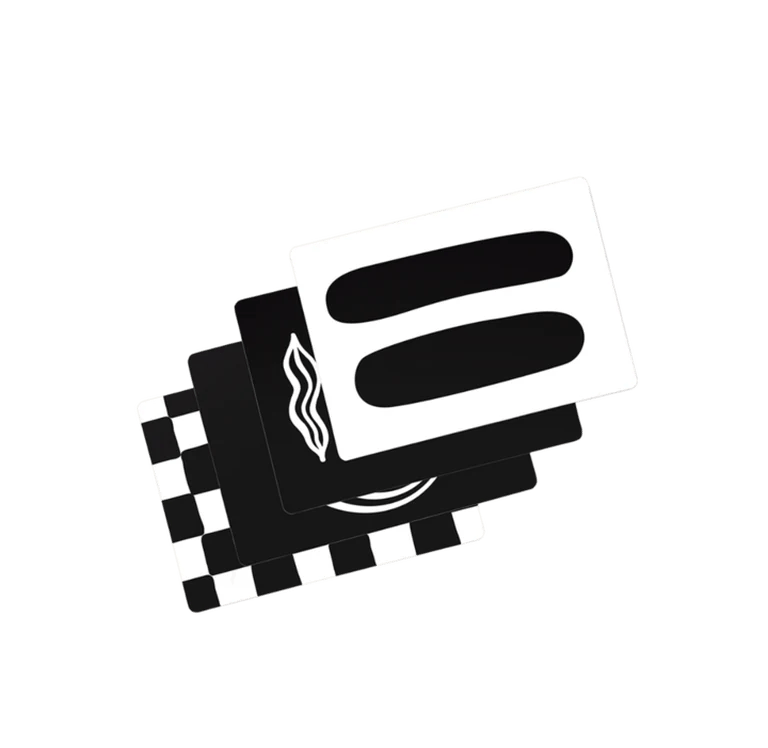 Black & White Card Set from The Play Gym