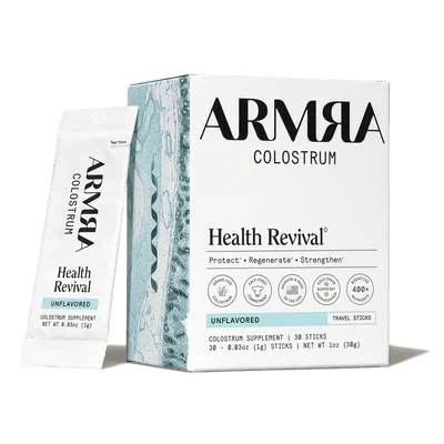 ARMRA Colostrum Unflavored Travel Sticks