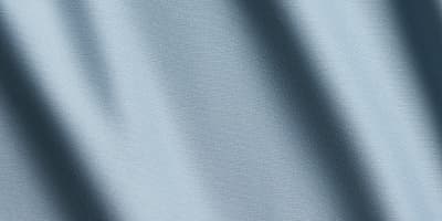Close-up of storm blue Luxe Sateen