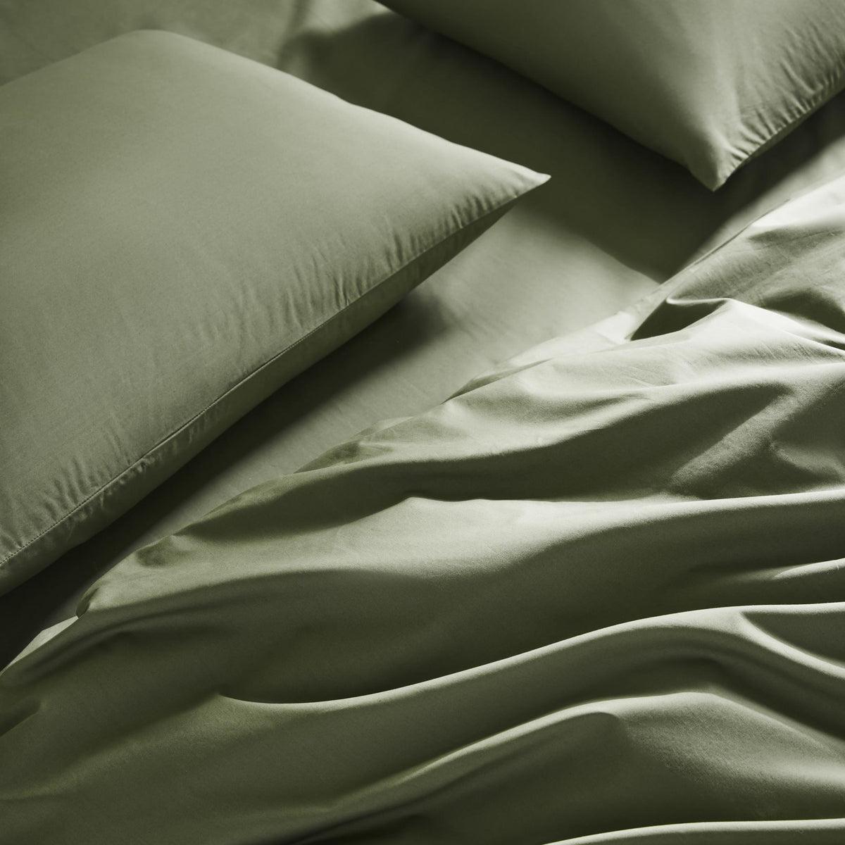 Classic Percale No Flat Sheet Set Bundle