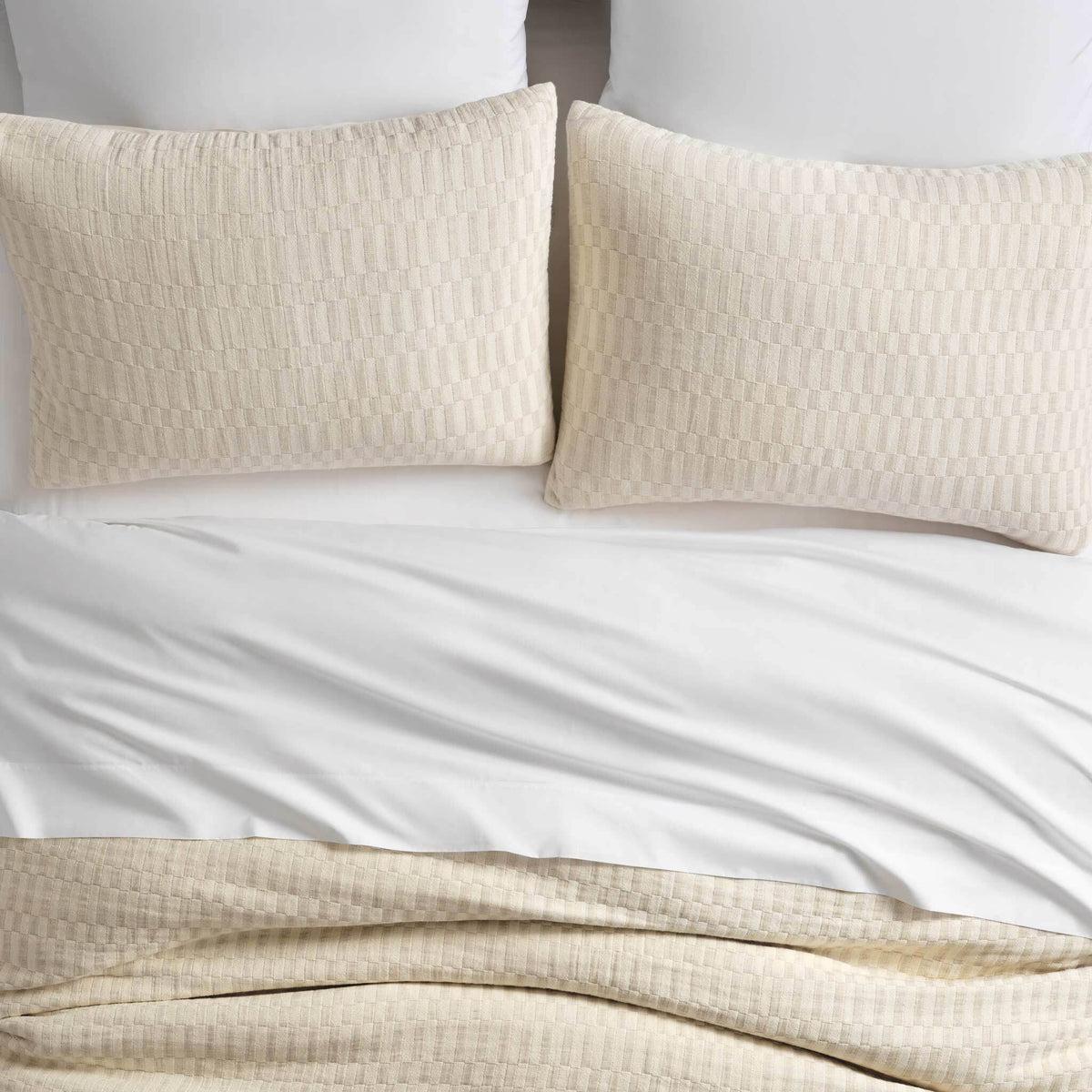 Woven Checkerboard Duvet Cover