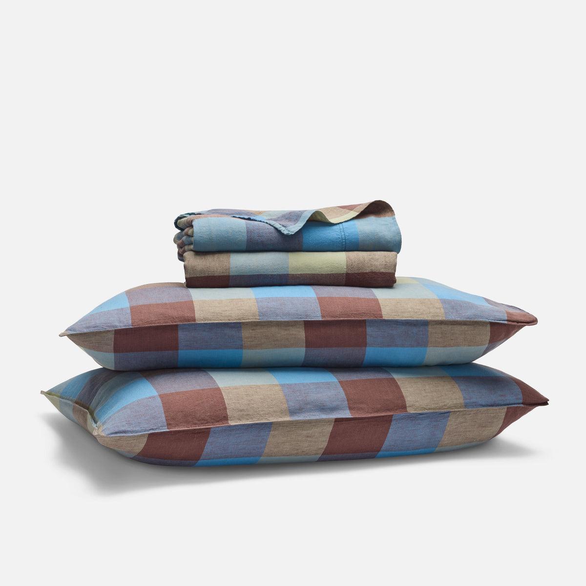 Washed European Linen Core Sheet Set