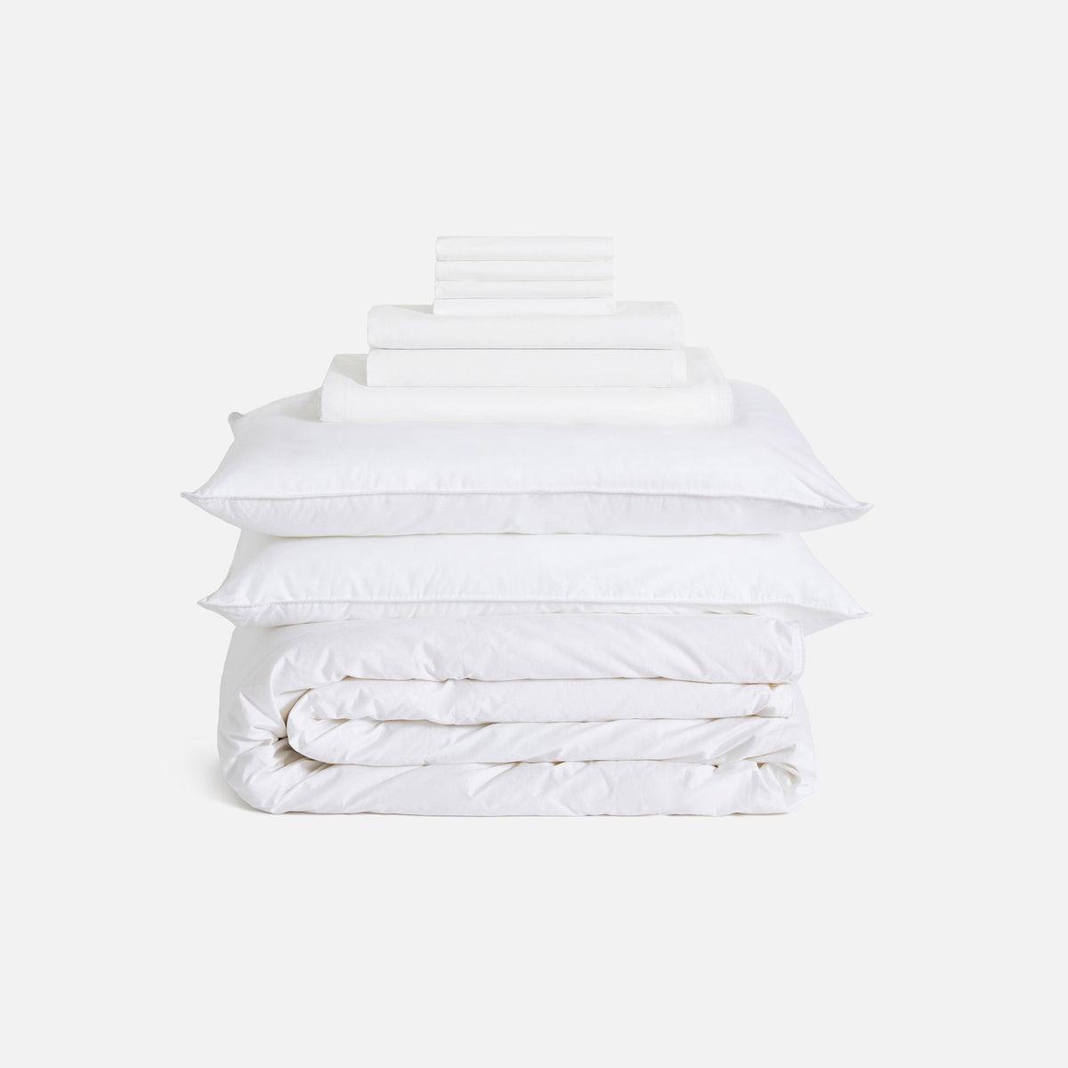 Classic Percale Bedding Move-In Bundle