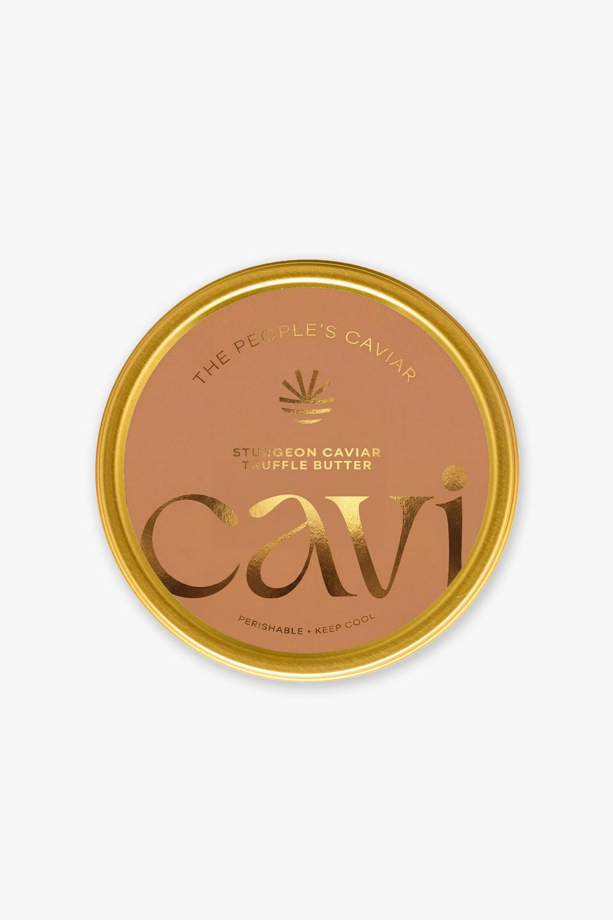 Sturgeon Caviar Truffle Butter