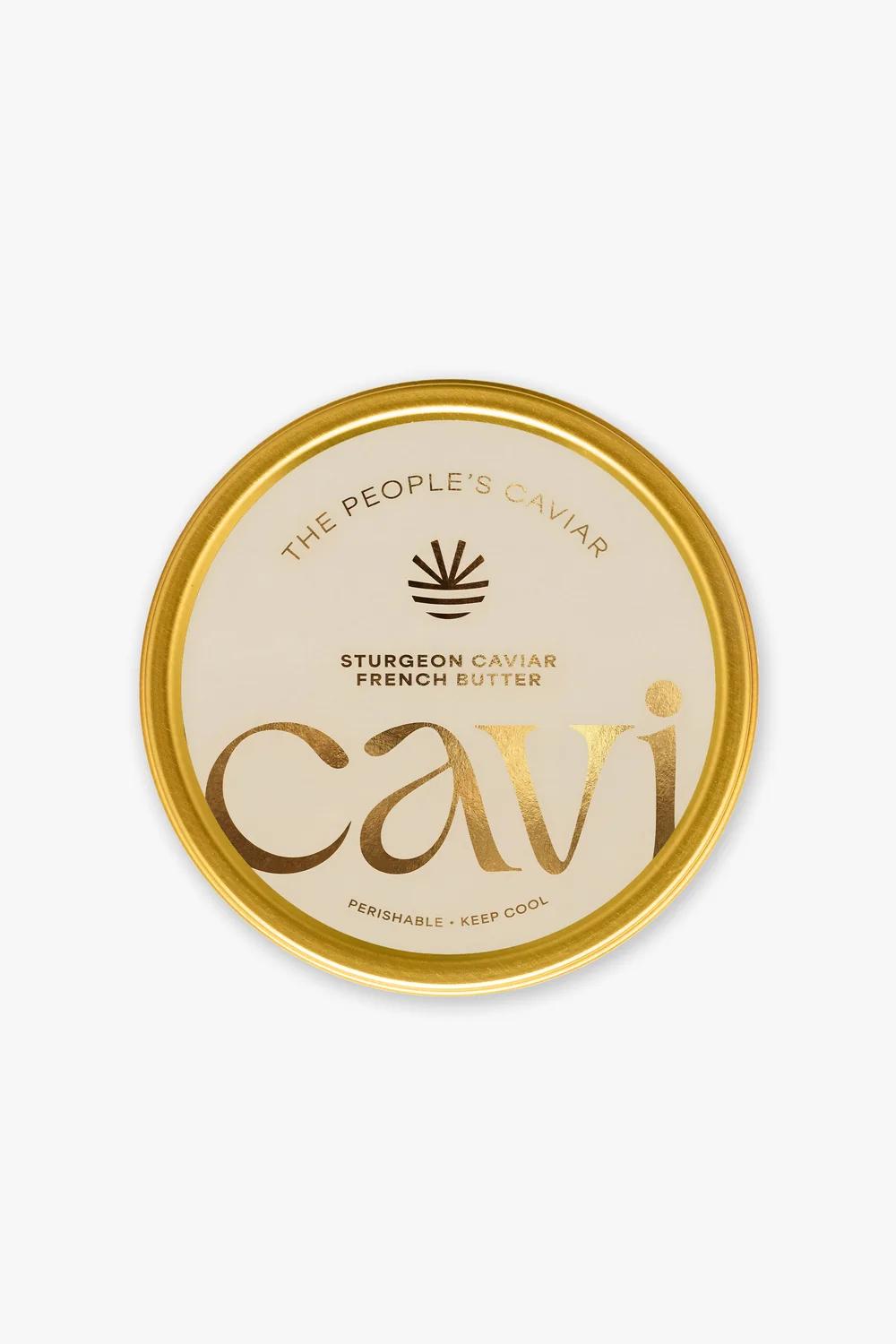 Sturgeon Caviar French Butter