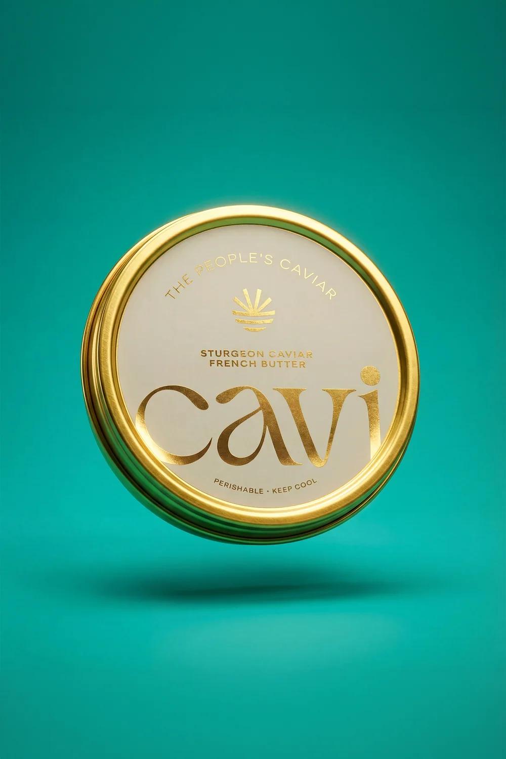Sturgeon Caviar French Butter
