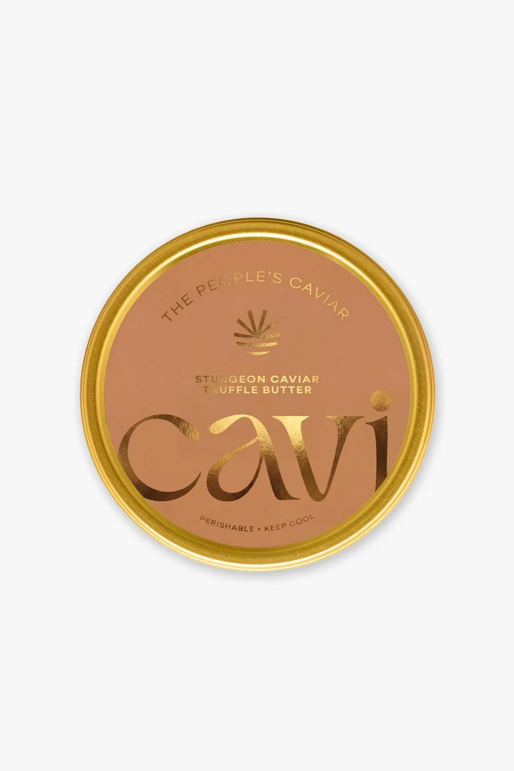 Sturgeon Caviar Truffle Butter
