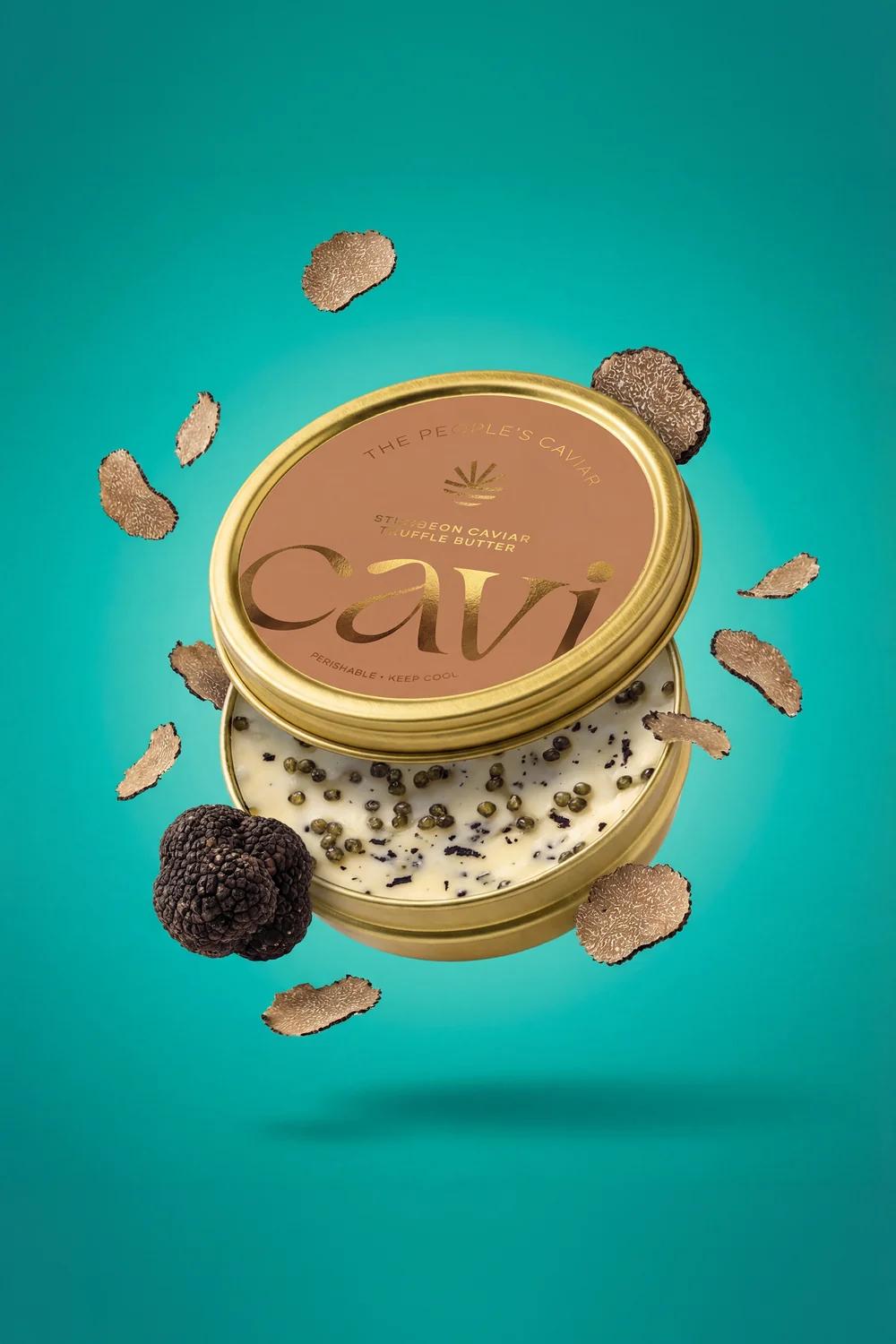 Sturgeon Caviar Truffle Butter