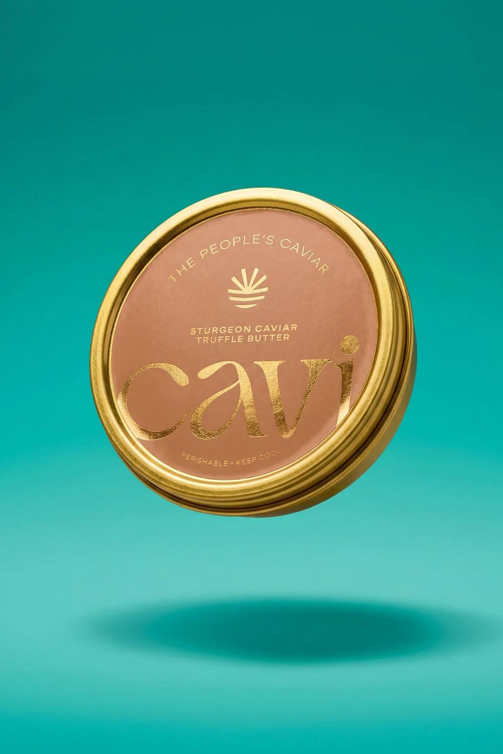 Sturgeon Caviar Truffle Butter