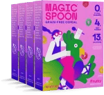 Four-box case of Magic Spoon Fruity grain-free cereal