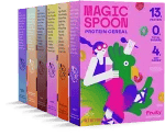 Six-box case of Magic Spoon grain-free cereal in assorted flavors