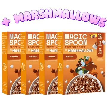S'mores Protein + Marshmallows Cereal