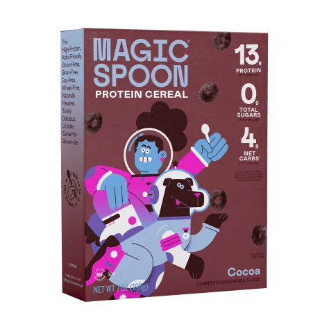 Box of Magic Spoon Cocoa Protein Cereal