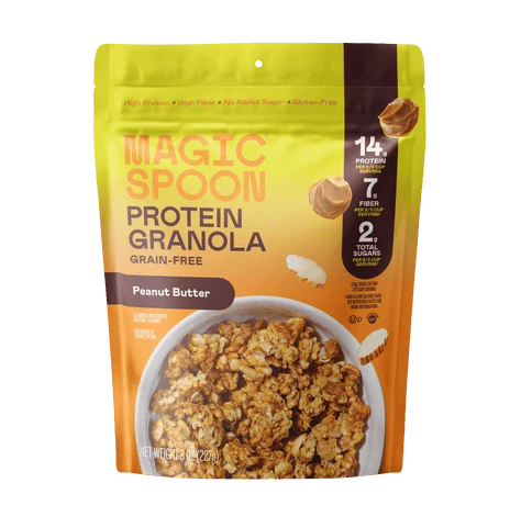 Bag of Magic Spoon Peanut Butter Protein Granola