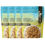 Four bags of Magic Spoon Protein Granola