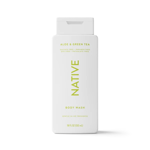Body Wash (18oz) Aloe & Green Tea