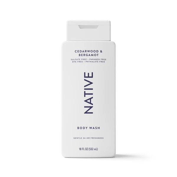 Body Wash (18oz) Cedarwood & Bergamot