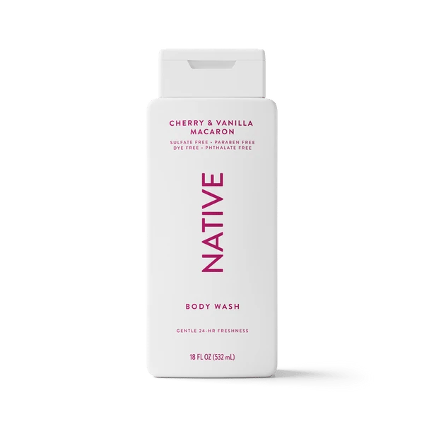 Body Wash (18oz) Cherry & Vanilla Macaron