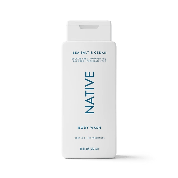 Body Wash (18oz) Sea Salt & Cedar