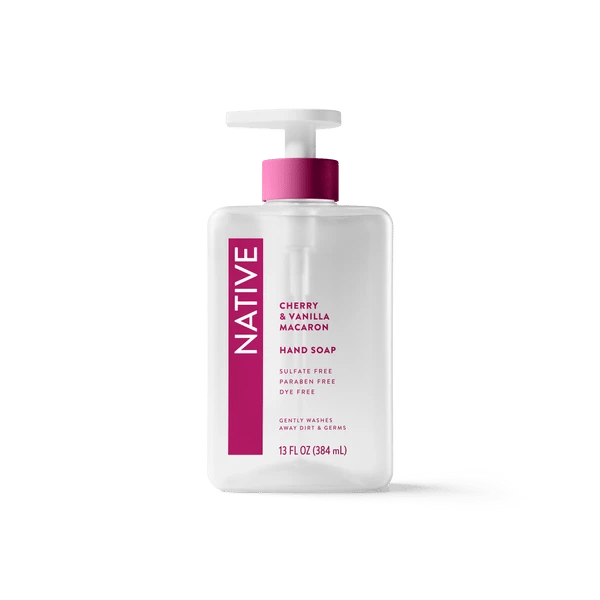 Hand Soap (13oz) Cherry & Vanilla Macaron