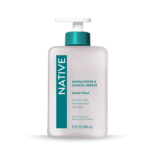 Hand Soap (13oz) Sandalwood & Coastal Breeze