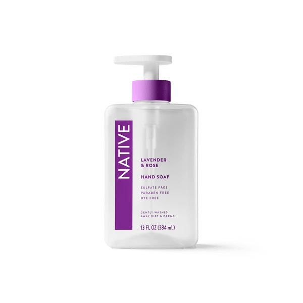 Hand Soap (13oz) Lavender & Rose