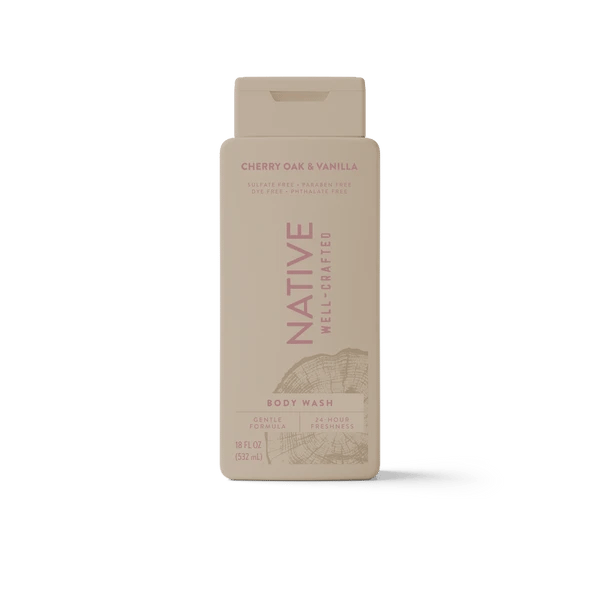 Body Wash (18oz) Cherry Oak & Vanilla