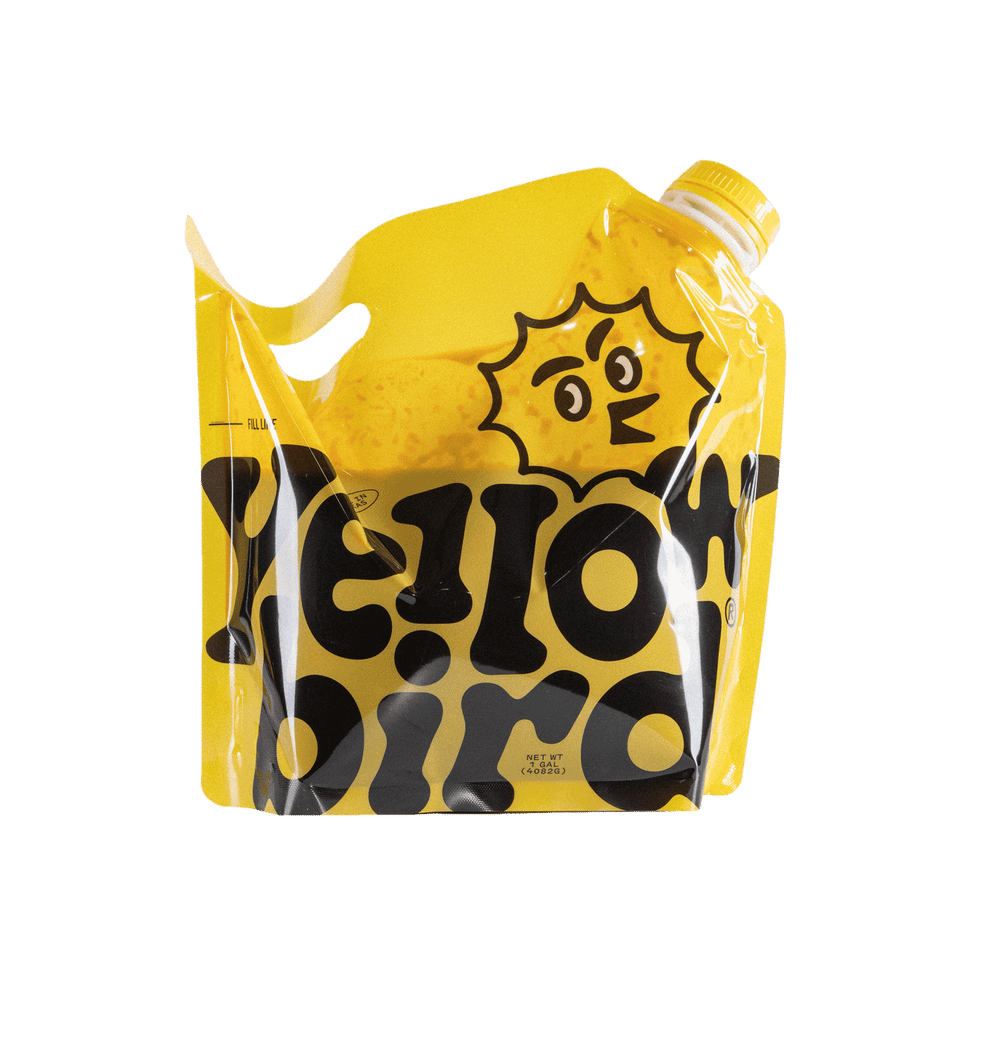 Yellowbird Classic Jalapeño Hot Sauce Gallon Flex Bag