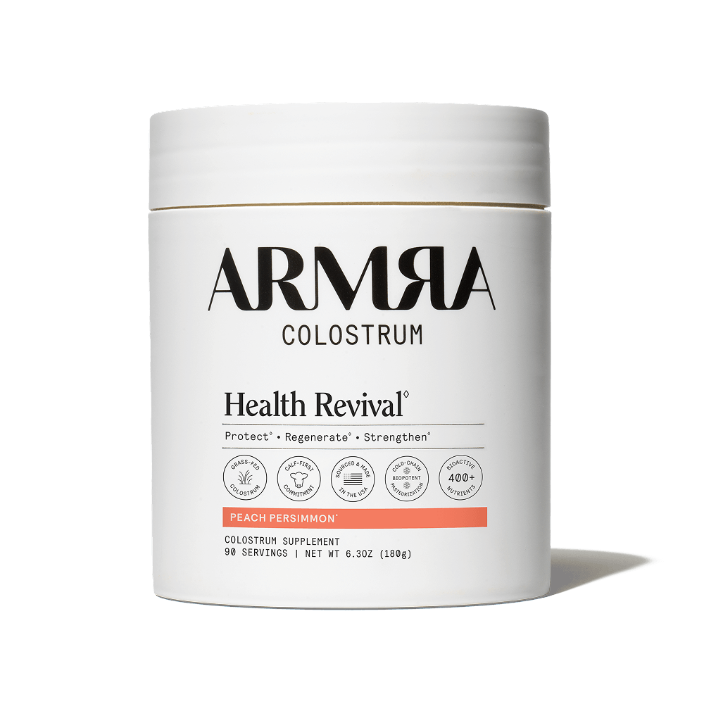 ARMRA Colostrum Peach Persimmon Jar