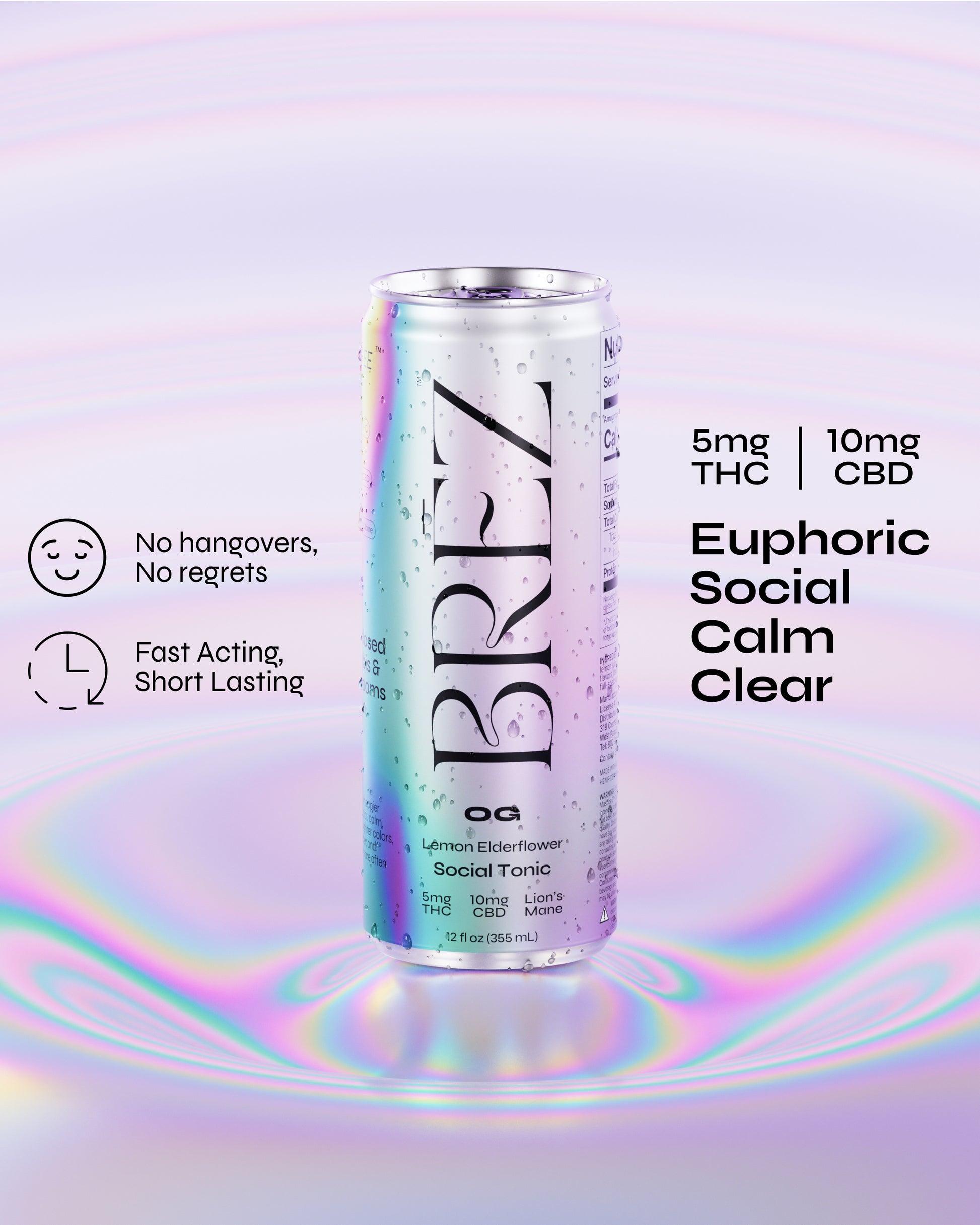 OG can on holographic background
