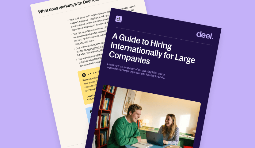 A Guide to Hiring Internationally for Large Companies