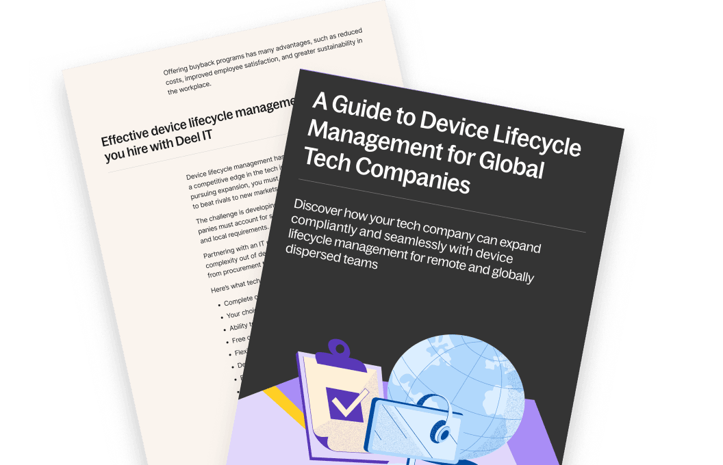 A Guide to Device Lifecycle Management for Global Tech Companies