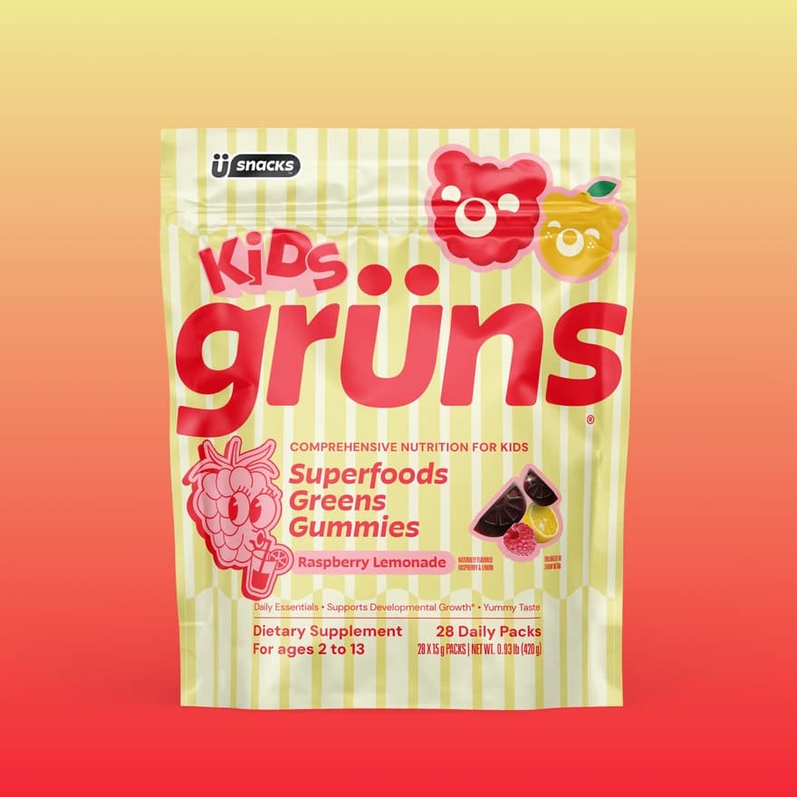Grüns Kids Raspberry Lemonade