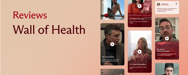 Reviews — Wall of Health