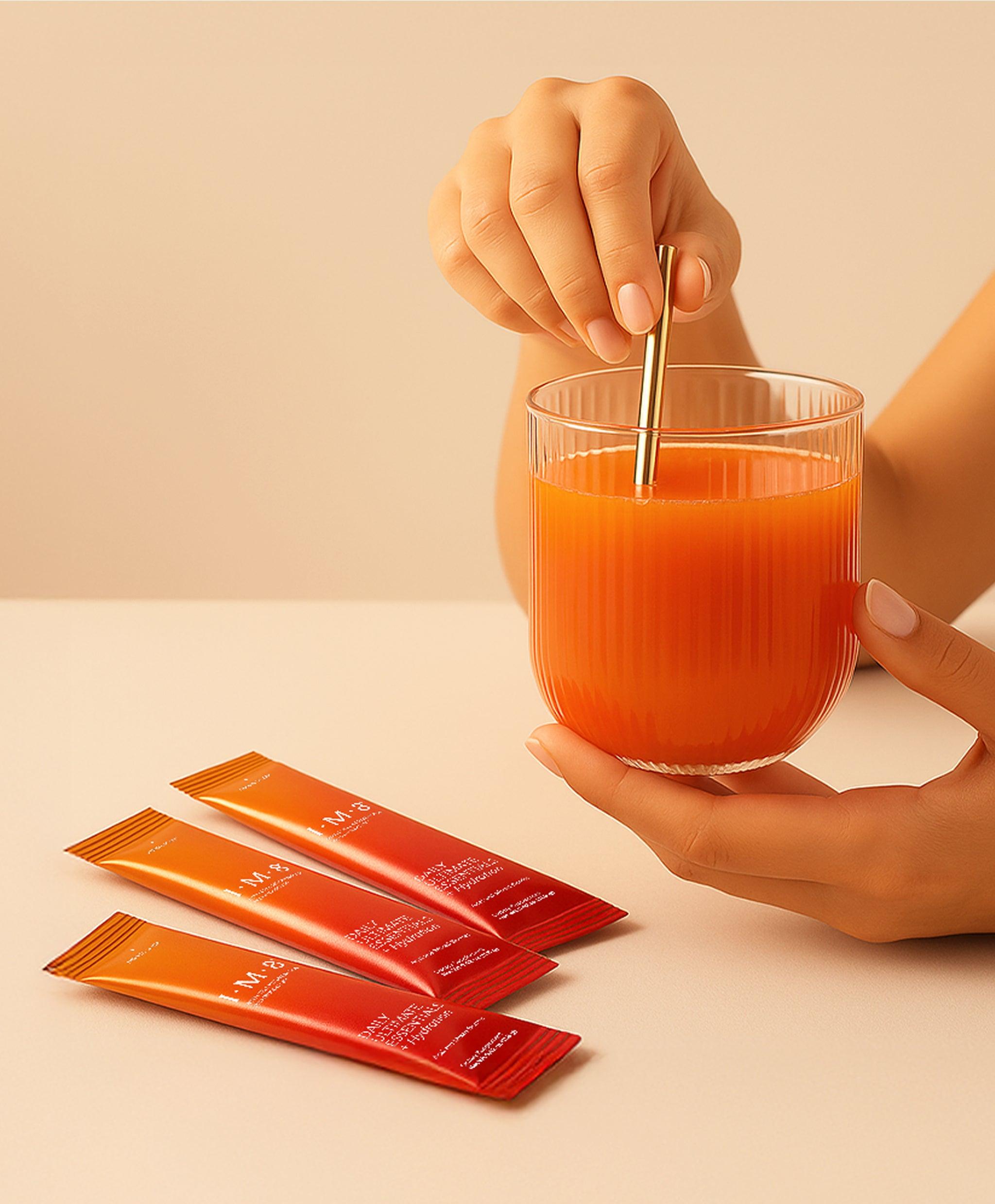 IM8 Longevity drink with sachets