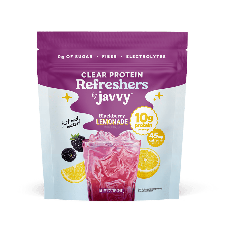 Blackberry Lemonade Protein Refresher