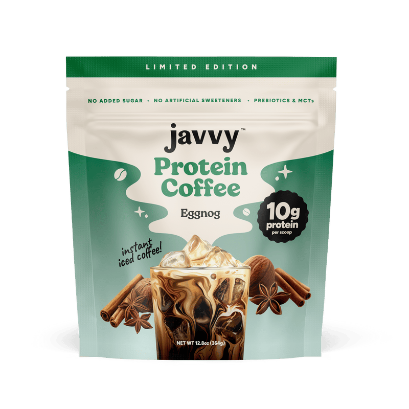 Eggnog Protein Coffee