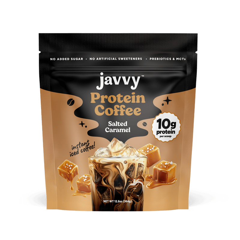Salted Caramel Protein Coffee