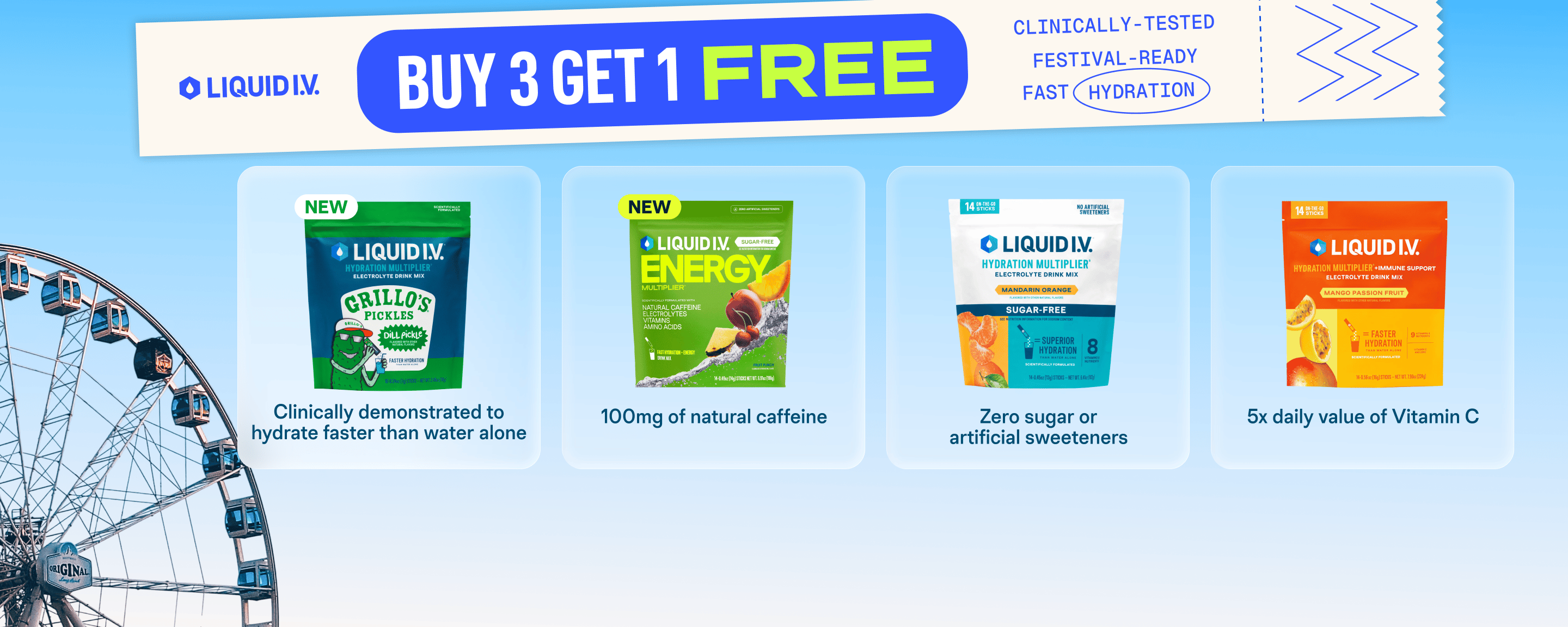 Buy 3 Get 1 Free bundle promotion