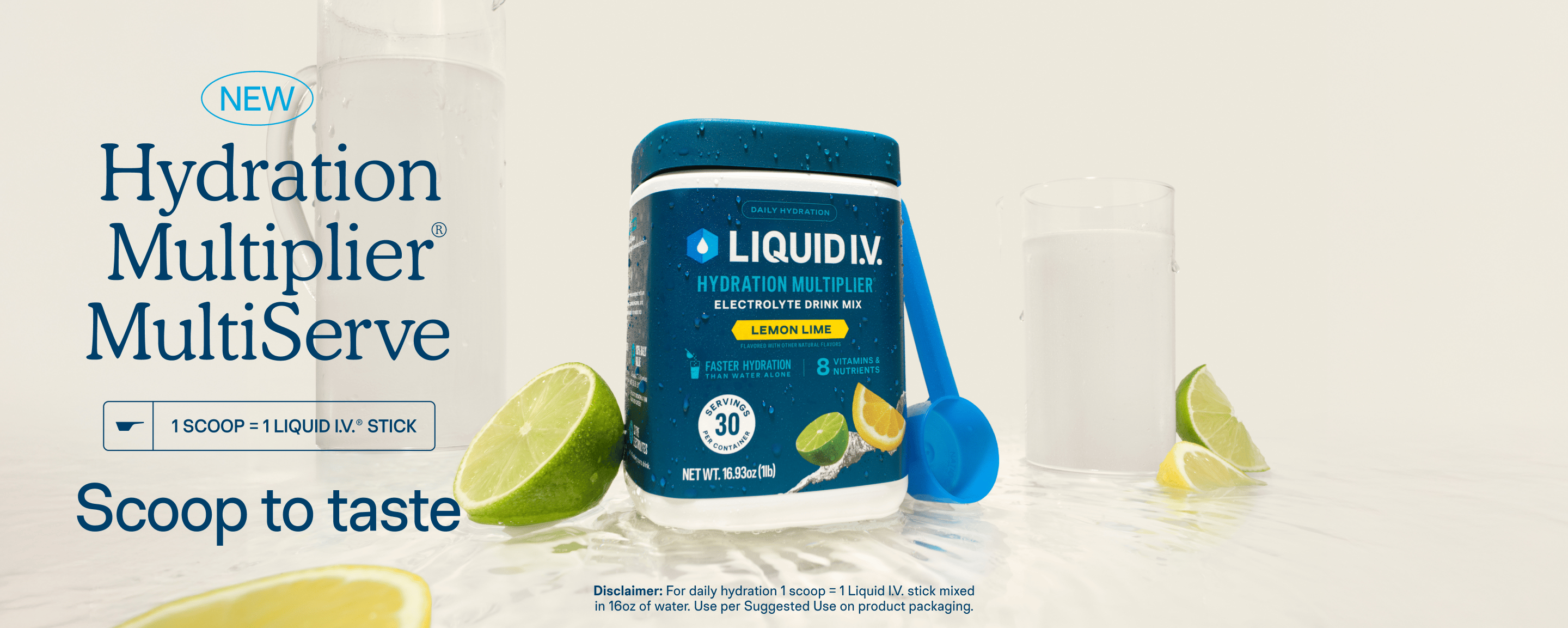 Hydration Multiplier MultiServe promotion