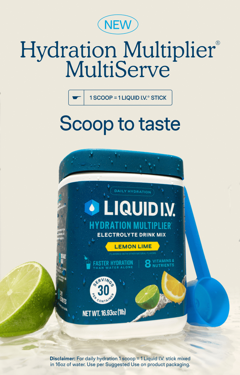 Hydration Multiplier MultiServe promotion