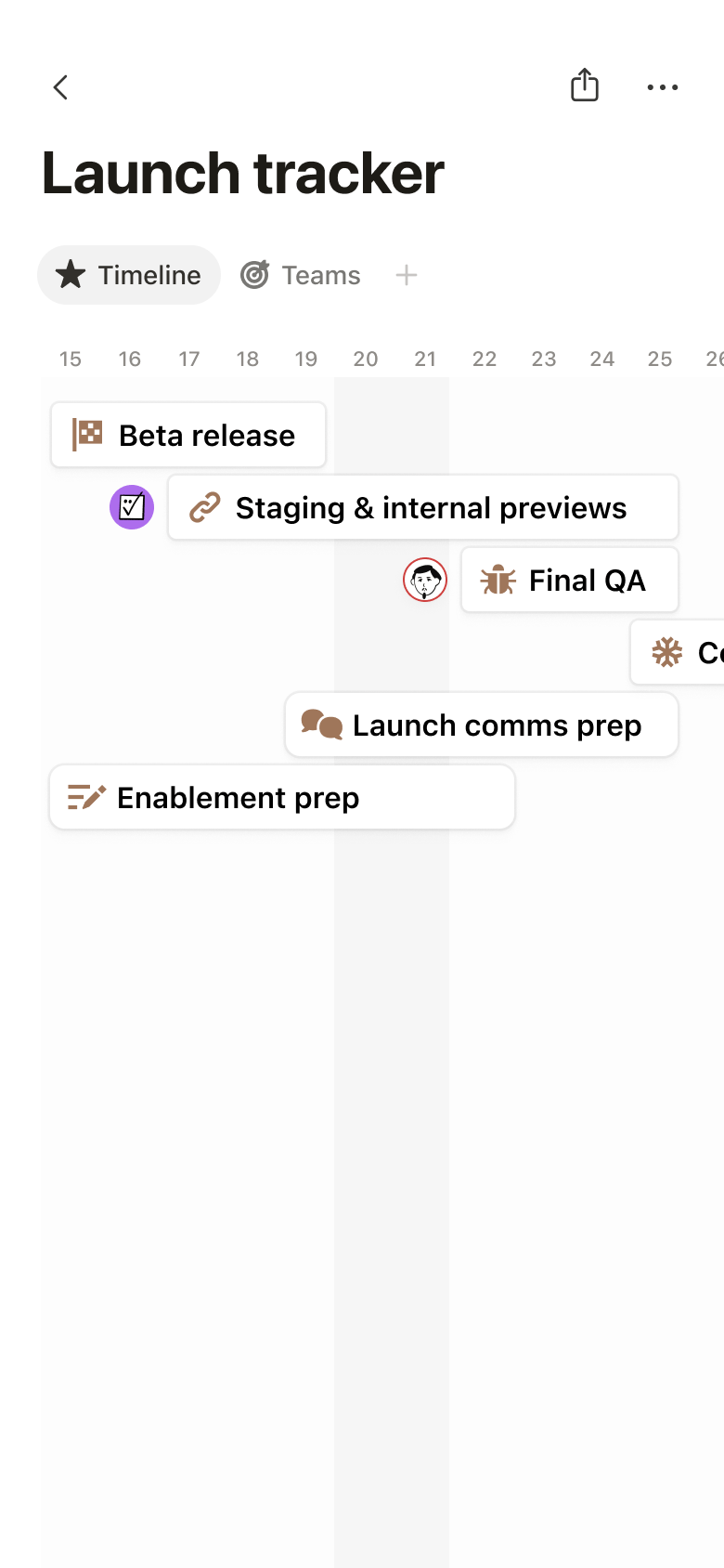 Final QA project bug list