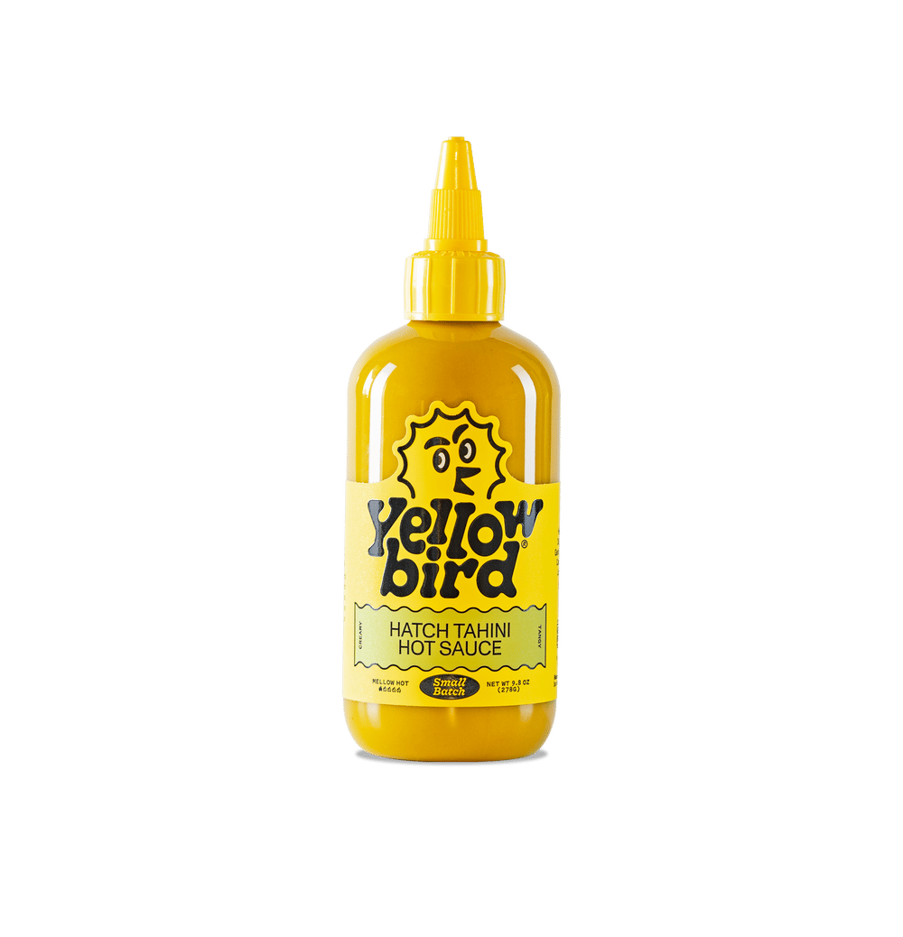 Yellowbird Hatch Tahini Small Batch Hot Sauce 9.8 oz. bottle