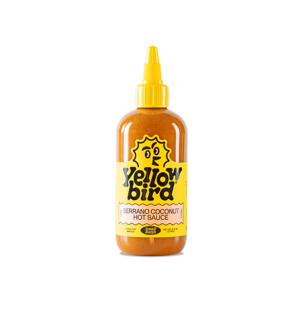 Yellowbird Serrano Coconut Hot Sauce 9.8 oz.