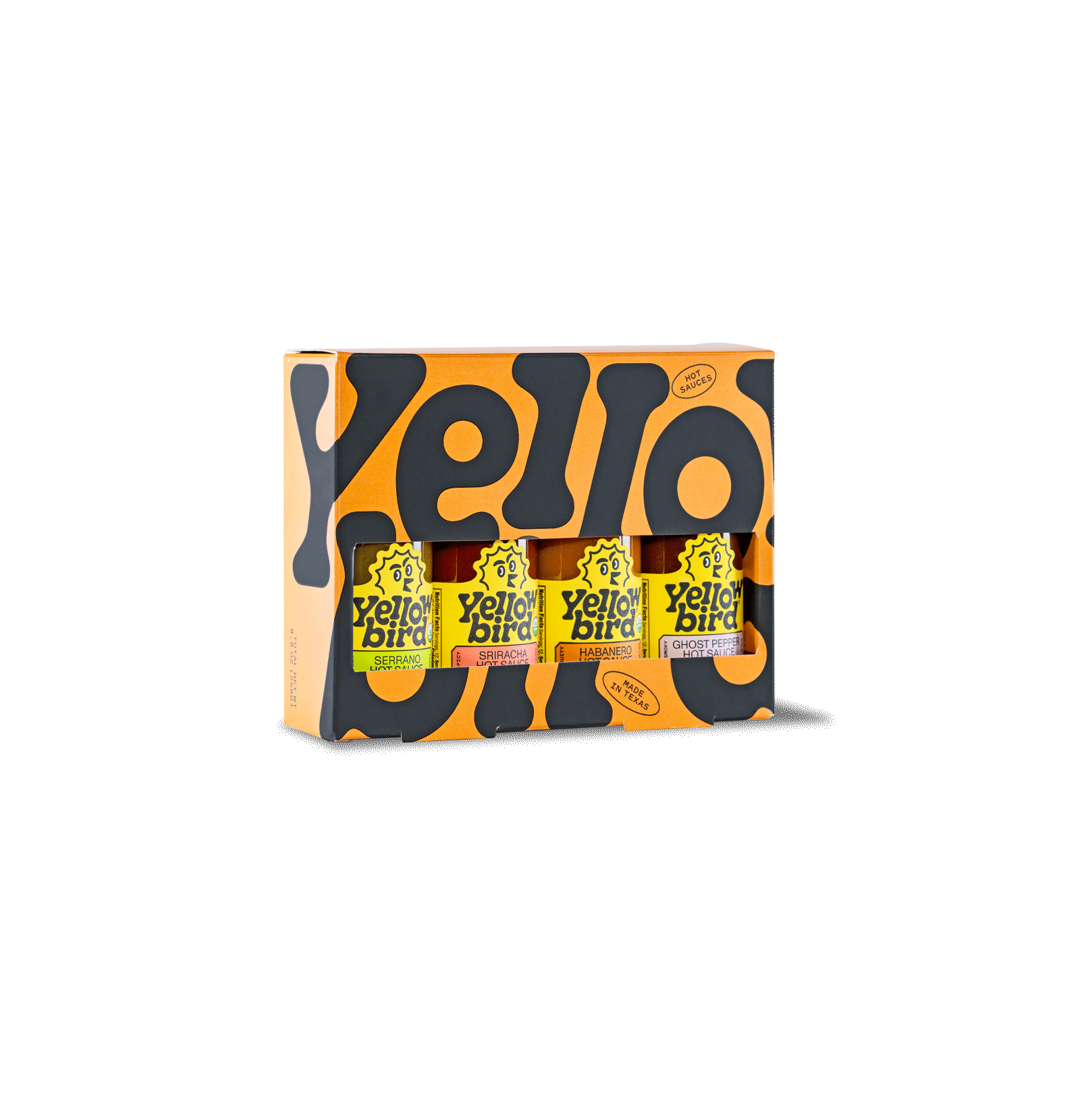 Yellowbird Organic Hot Sauce Variety 4-Pack