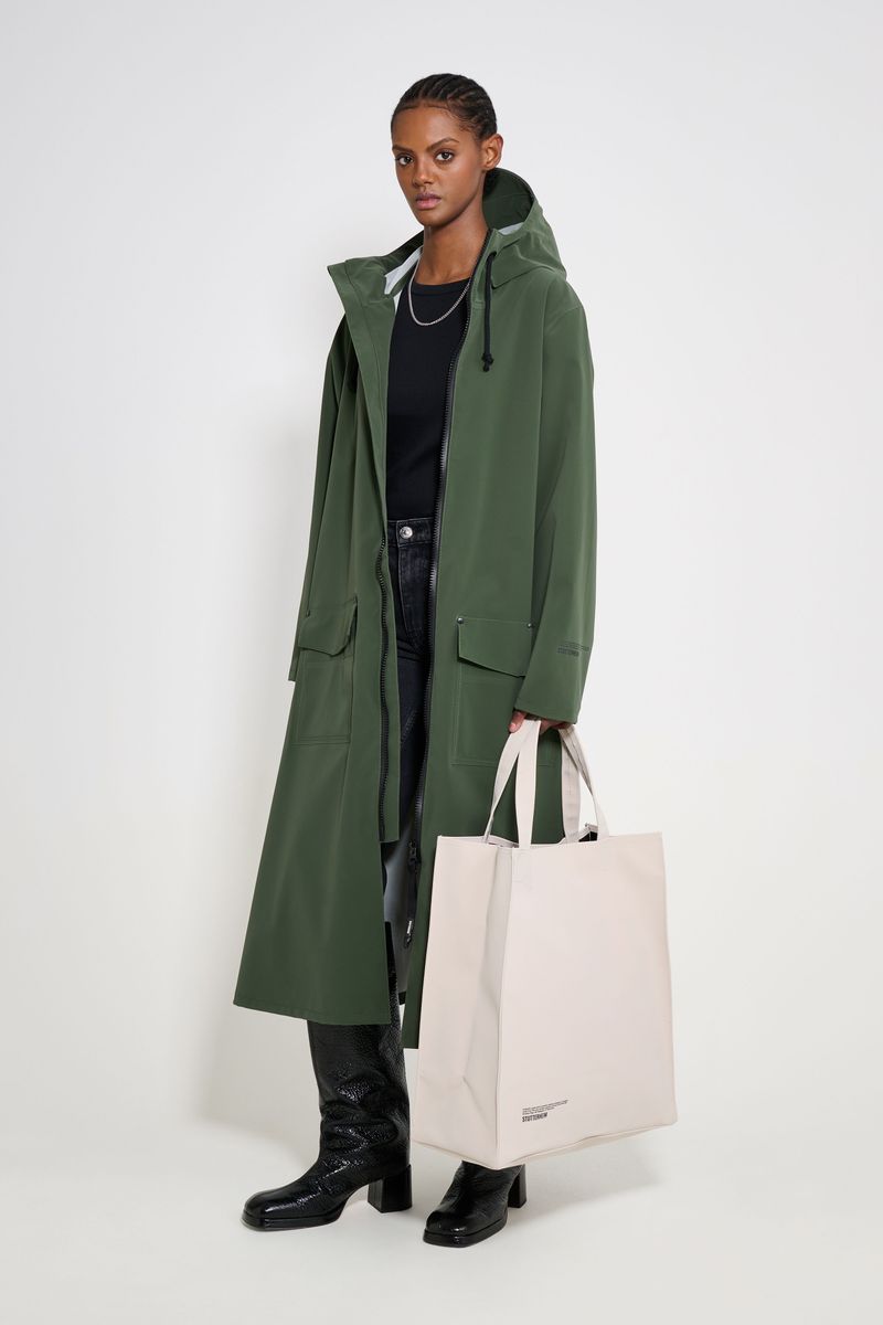 Mosebacke Long Patch Raincoat