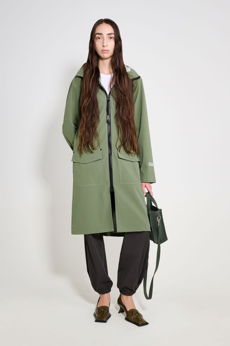 Stockholm Long Patch Raincoat